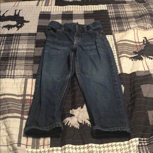 Boys Dark blue straight jeans